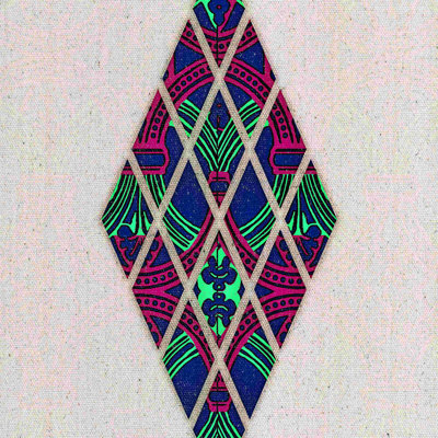 " Colourful Diamond Patterns "
