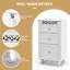 Allicen Solid Wood Freestanding Bathroom Cabinet