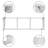 Safflower Square Floating Shelf