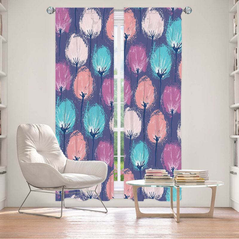 Paire de rideaux obscurcissant en polyester Fantasia, L 20 po x L 52 po