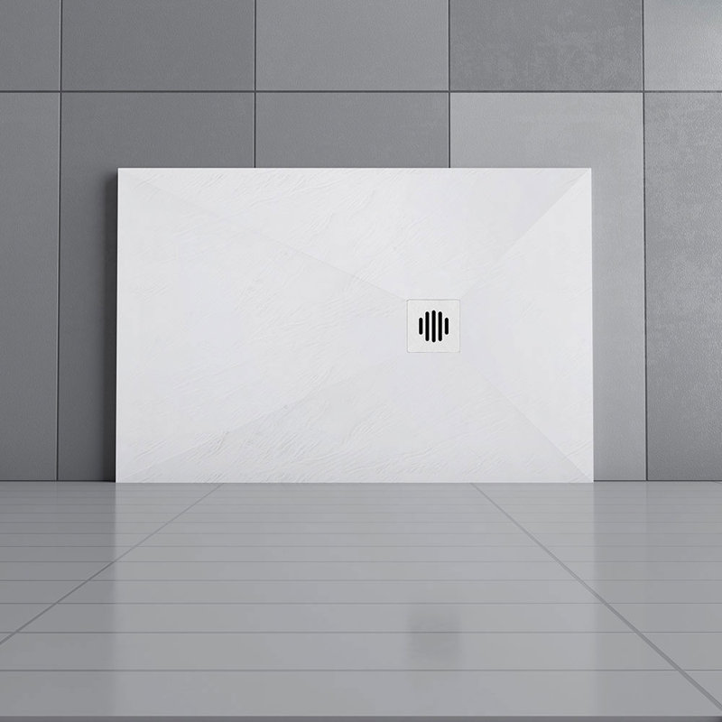 Kordt W 30mm D Rectangular Shower Tray, 80cm H x 170cm W x 3cm D