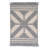 Tapis gris réversible en mélange de laine Drubin-1283300198
