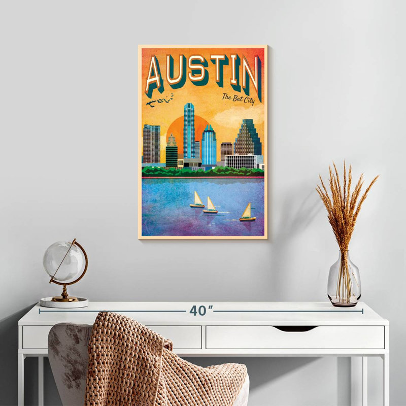 Austin The Bat Khafre, Austin, H 24 po x l 16 po