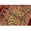 Tapis oriental rouge en laine noué à la main 9 pi x 12 pi Baccio