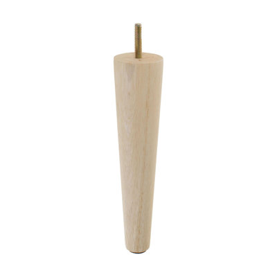 Base Unfinished Furniture Leg, 1 Piece