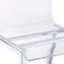 Chaise d'appoint en métal Simoneaux