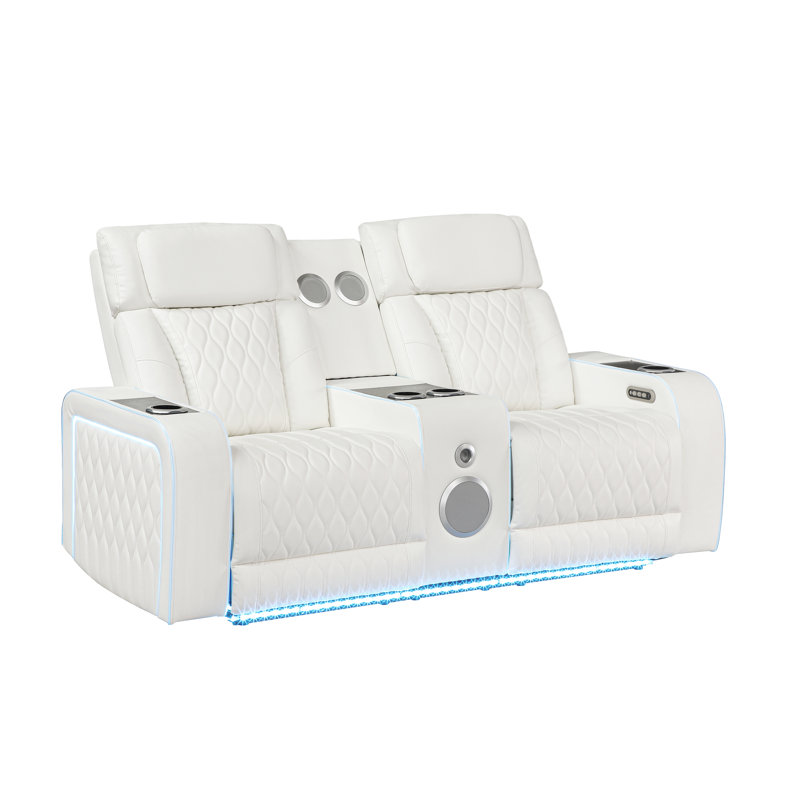 Electra 3PC Ice, 2PC Set (Sofa, Loveseat), White