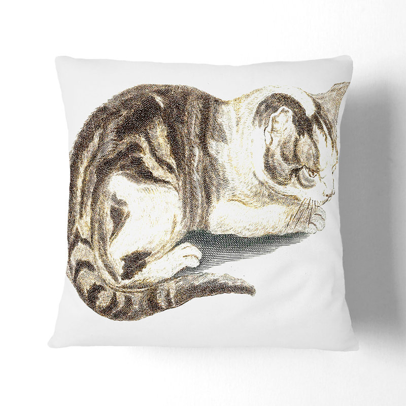 Square Throw Cushion, White, 40cm H x 40cm W x 15cm D