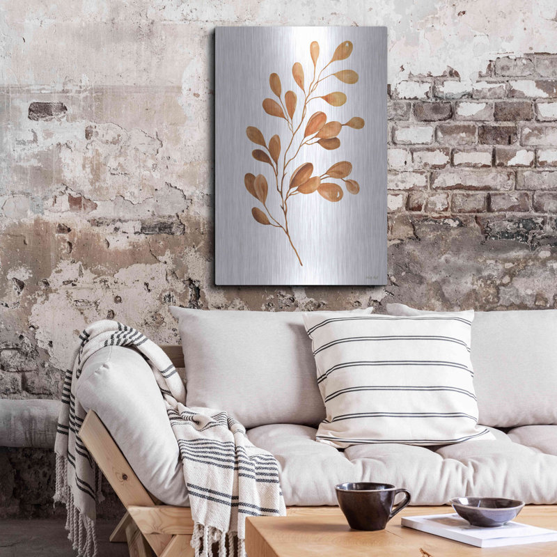 «Fall Leaf Stem III» par Cindy Jacobs, H 36 po x l 24 po