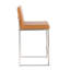 Tabouret de bar contemporain à haut dossier-629193489