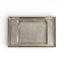 Plateau de repose-pieds en fonte d'aluminium-365845711-365845712
