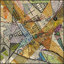 " Modern Map Of D.C. " by Nikki Galapon Painting Print