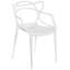 Chaise avec accoudoirs empilable Davida-1372845787