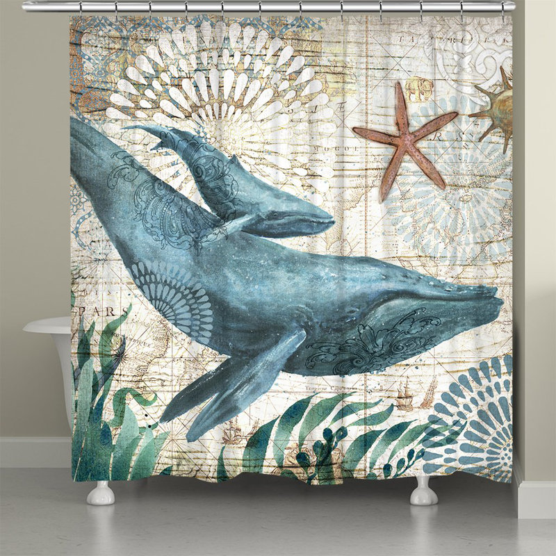 Rideau de douche Orrville Bay Whales
