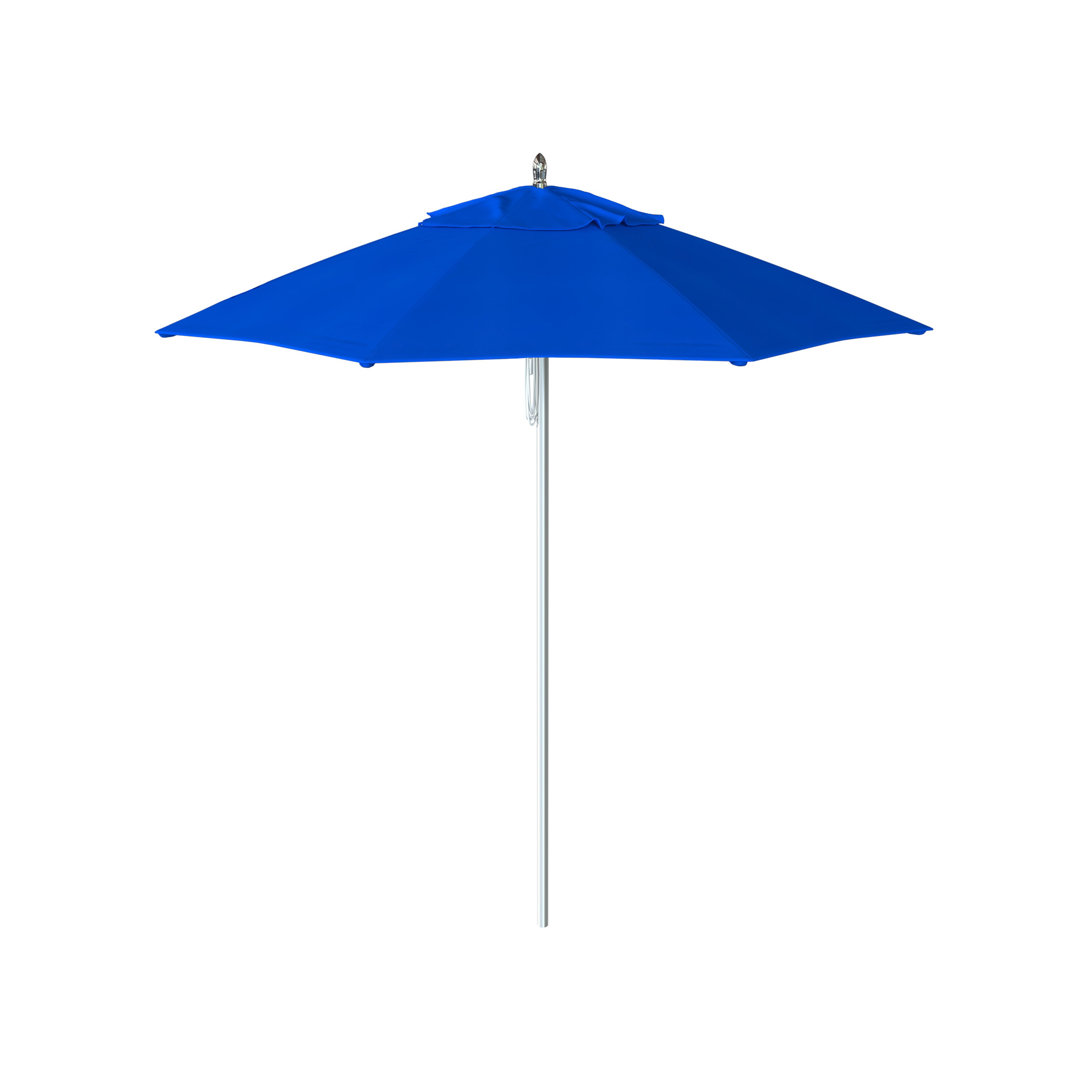 90'' Market Sunbrella® Umbrella Arlmont & Co. Fabric 
