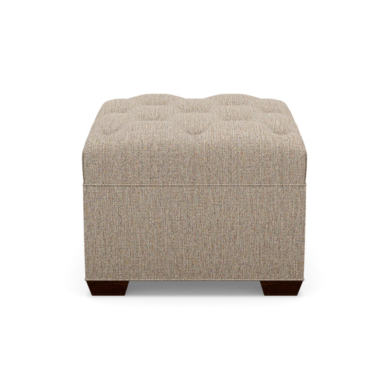 Square Ottoman, Walnut, 2243-77