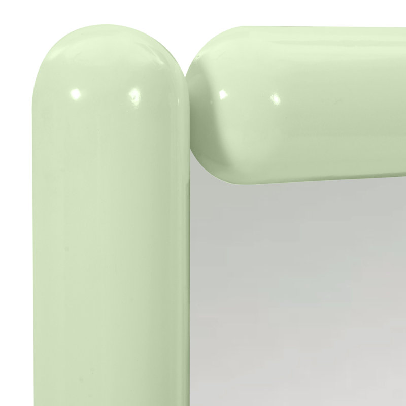 Cozzi Wall Mirror, Mint Green