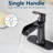 Sink Faucet With Deck Plate Waterfall ORB With Pop Up Drain And Supply Lines Bathroom Faucets For Sink 1 Hole One Handle Faucets Vanity Bath Mixer Tap-117992918