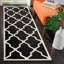 Tapis noir / ivoire en laine touffeté à la main à motif géométrique Carolene-19273566