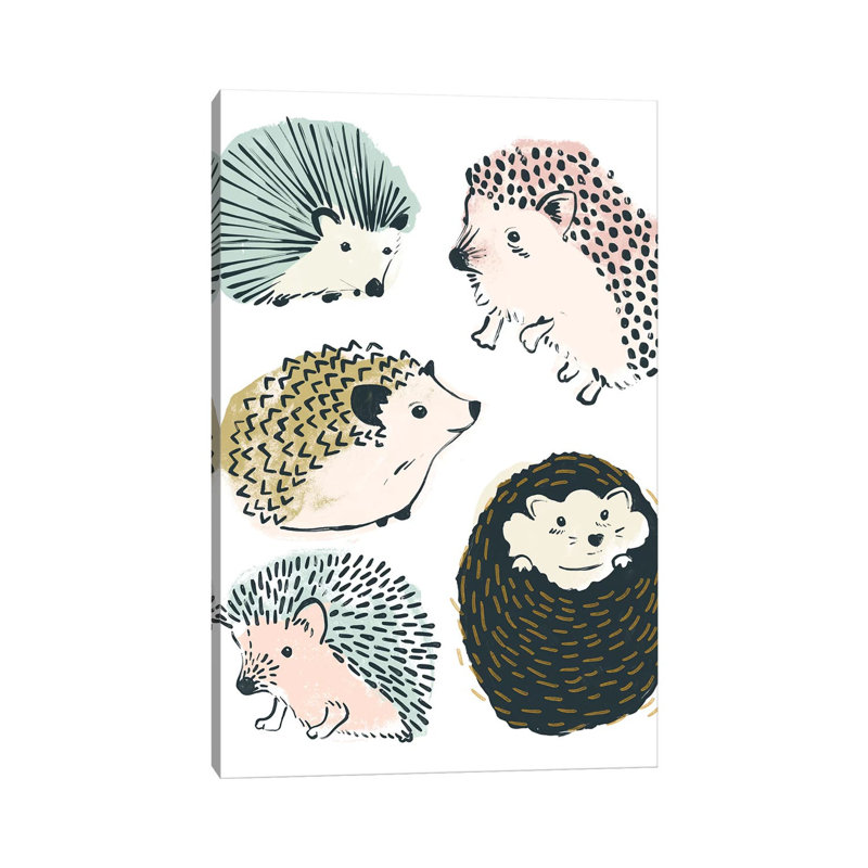 Prickle Pals II by June Erica Vess - Wrapped Canvas Painting, 66.04 cm H x 45.72 cm W x 1.91 cm D