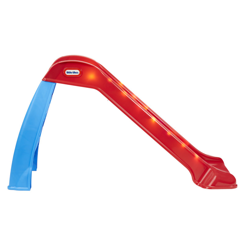 Red and Blue Light-Up Indoor/Outdoor Kids Slide