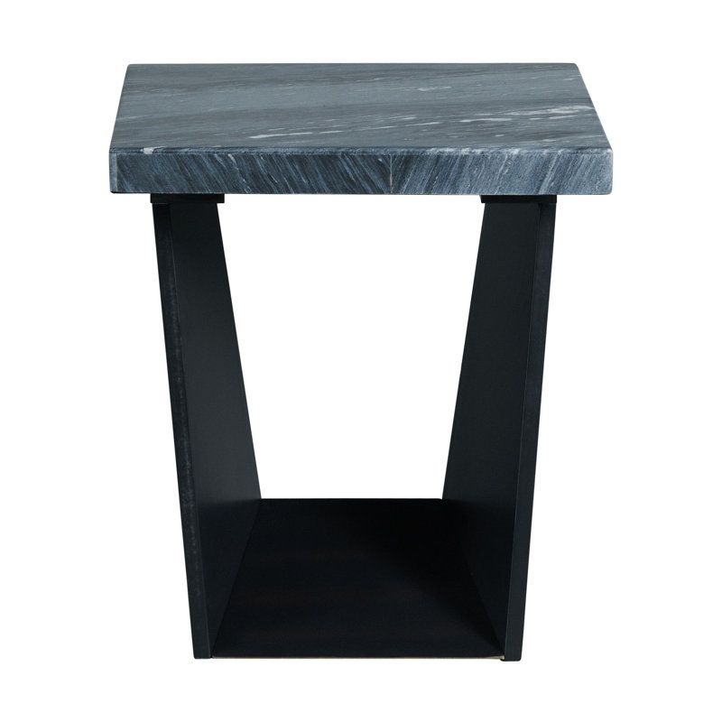 Antoya End Table, Navy