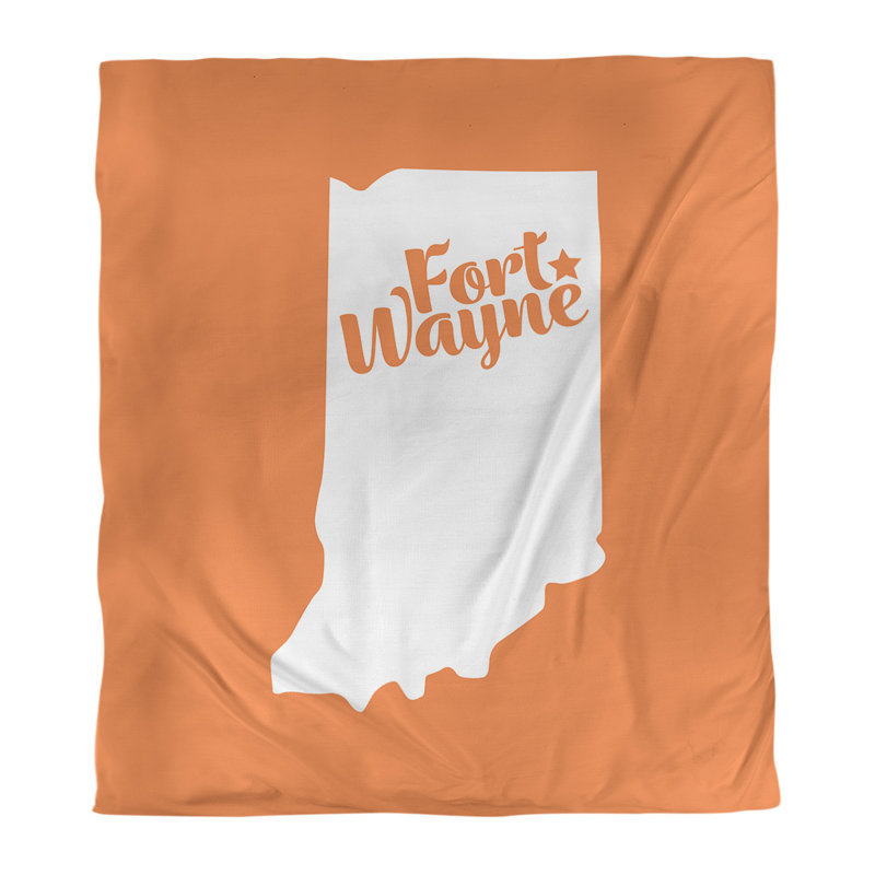 Housse de couette simple fort wayne Indiana, Housse de couette pour grand lit, Rose, Microfibre