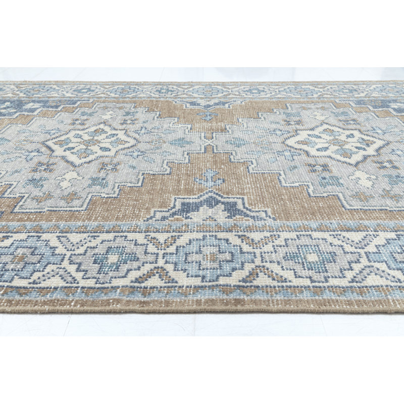Tapis rectangulaire en laine Jordina, Rectangulaire 3 pi x 5 pi