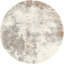 Tapis abstrait en polypropylène tissé à la machine en beige / kaki-604894293