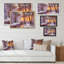 Sunshine Through Snowy Winter Landscape Vii - reproduction d'art sur toile-61333595-61333587
