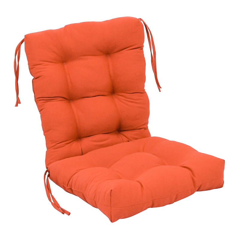 Outdoor 4.5'' Seat / Back Cushion, Tangerine Dream