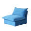 Canapé modulaire en velours Sky