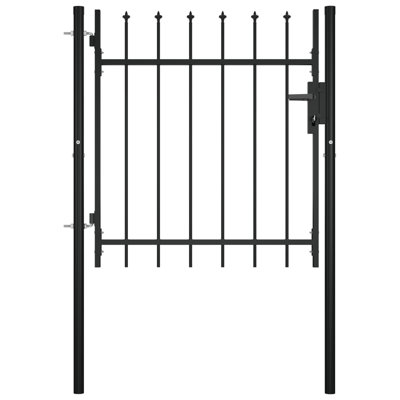 Black Metal Gate