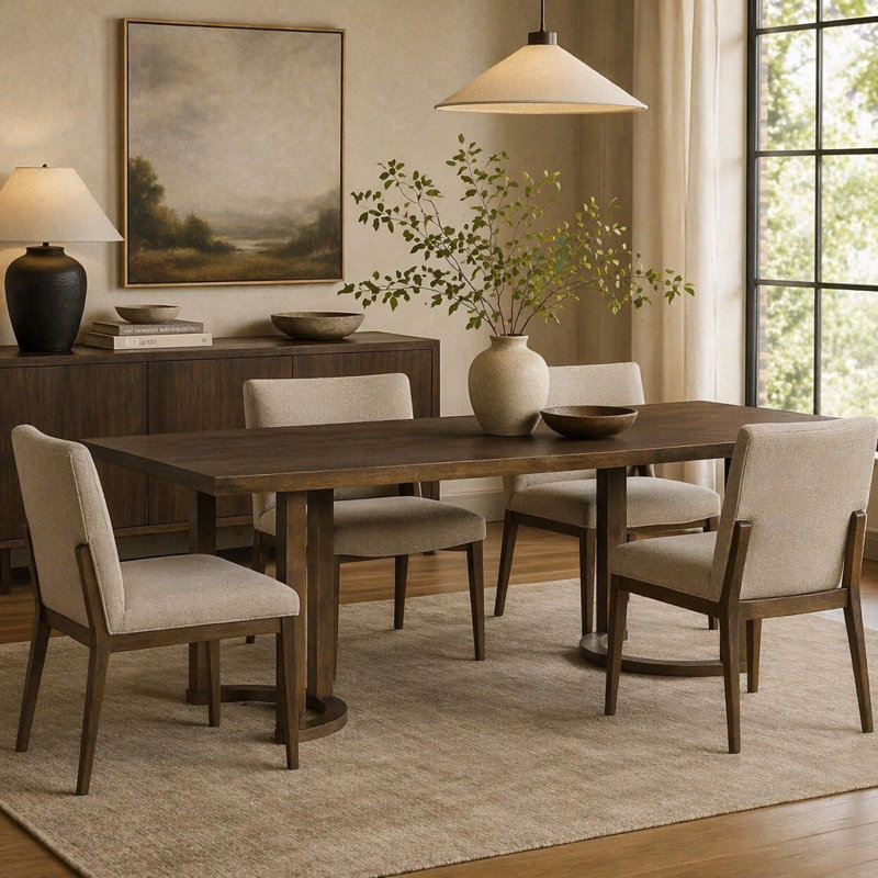 95"Dining Table, Walnut