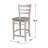 Counter Height Extendable Solid Wood Dining Set-67339884-70495536