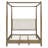 Canopy Bed Queen Brown See Below