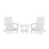 POLYWOOD by AllModern Outdoor Adirondack Chair With Table