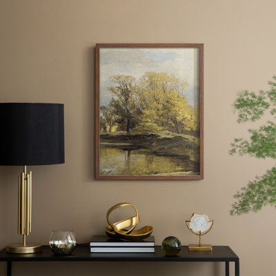 «Vintage Landscape», reproduction encadrée CL XXVII - bois massif