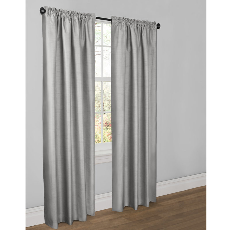 Botelho Blackout Curtain Pair, Gray