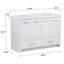Ensemble de meuble-lavabo simple 49 po Blanche-539757771