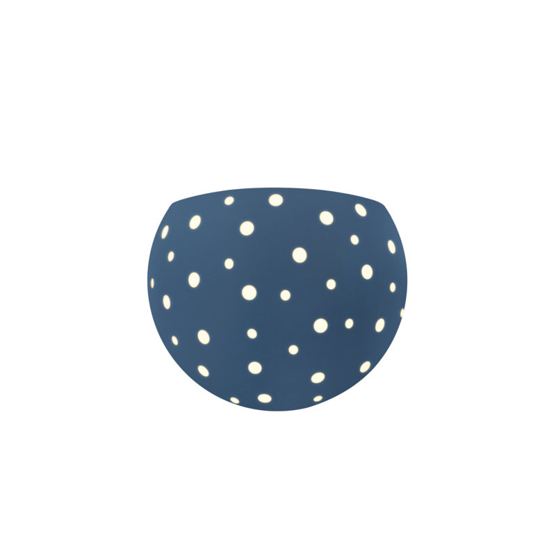 Applique murale Perforated Globe ADA - ciel de minuit, Ciel à minuit