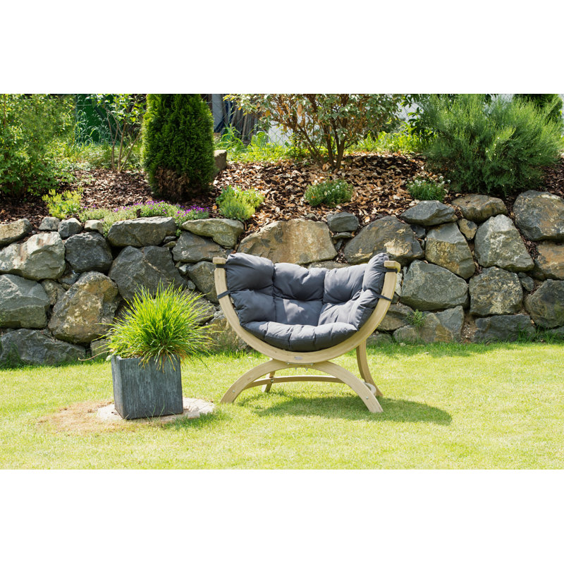 Upholstered Accent Chair, Dark grey