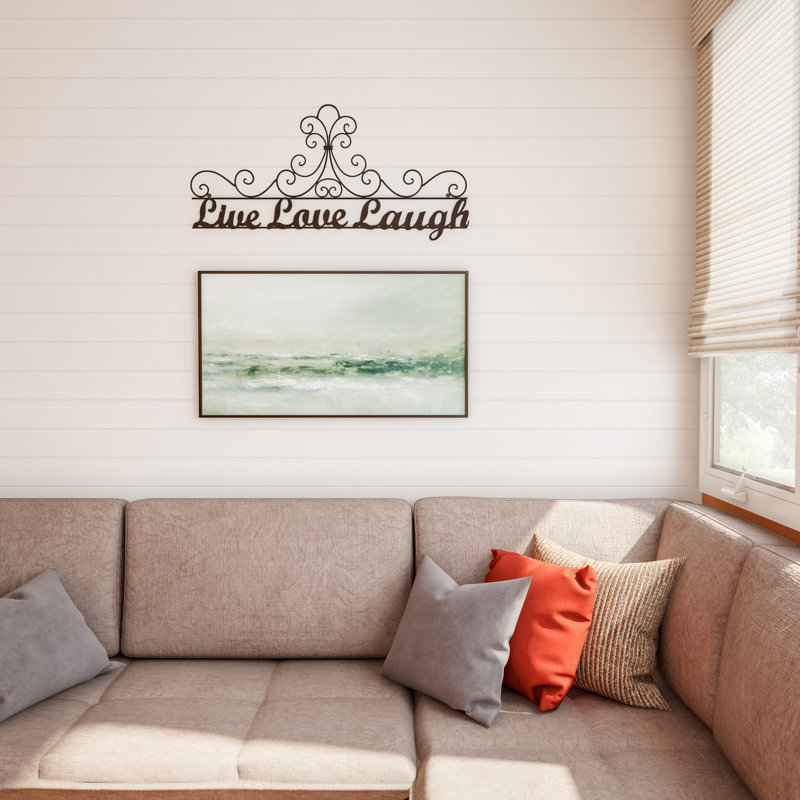 Farmhouse Wall Decor on Metal