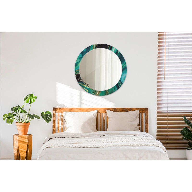 Huldar Glass Flat Wall Mirror