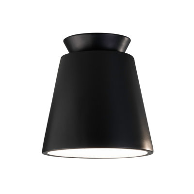 Logan 8" Single Light Flush Mount