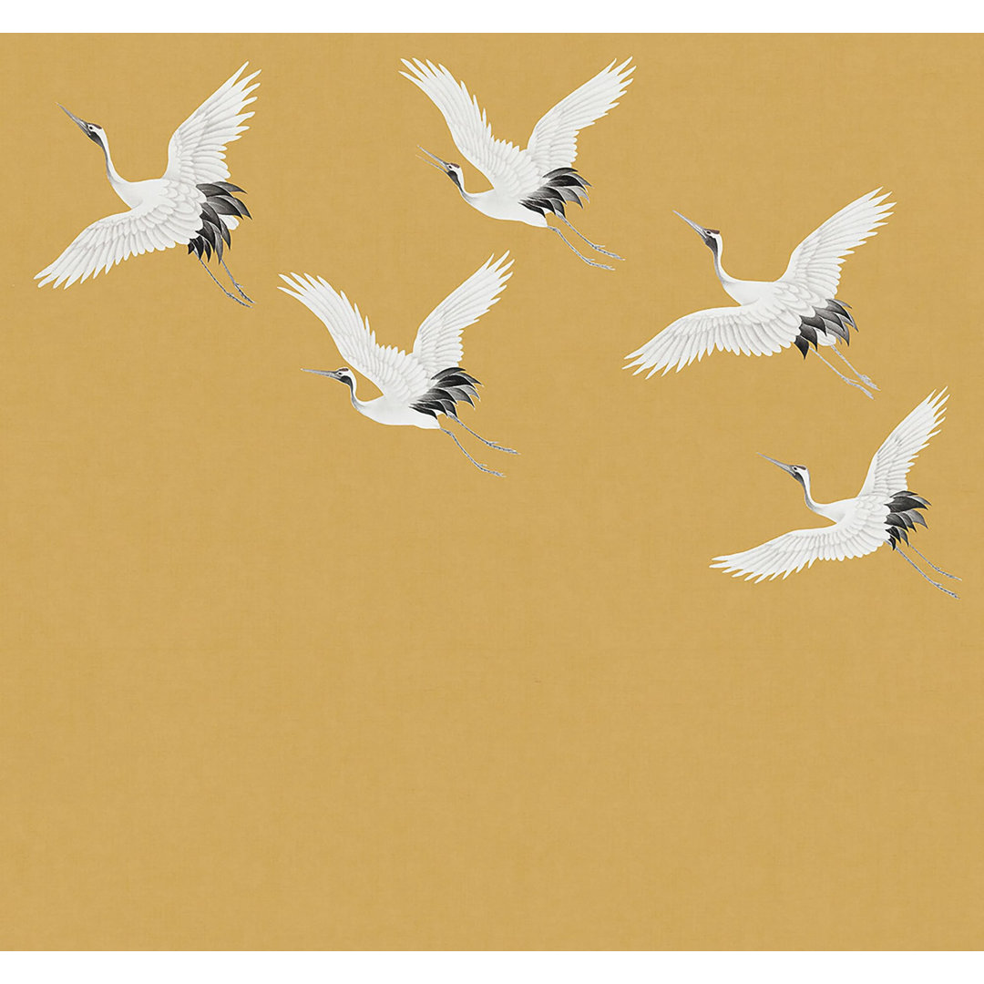 Superfresco Easy Cranes in Flight Print To Order Fixed Size 2.8m x 3m Mural