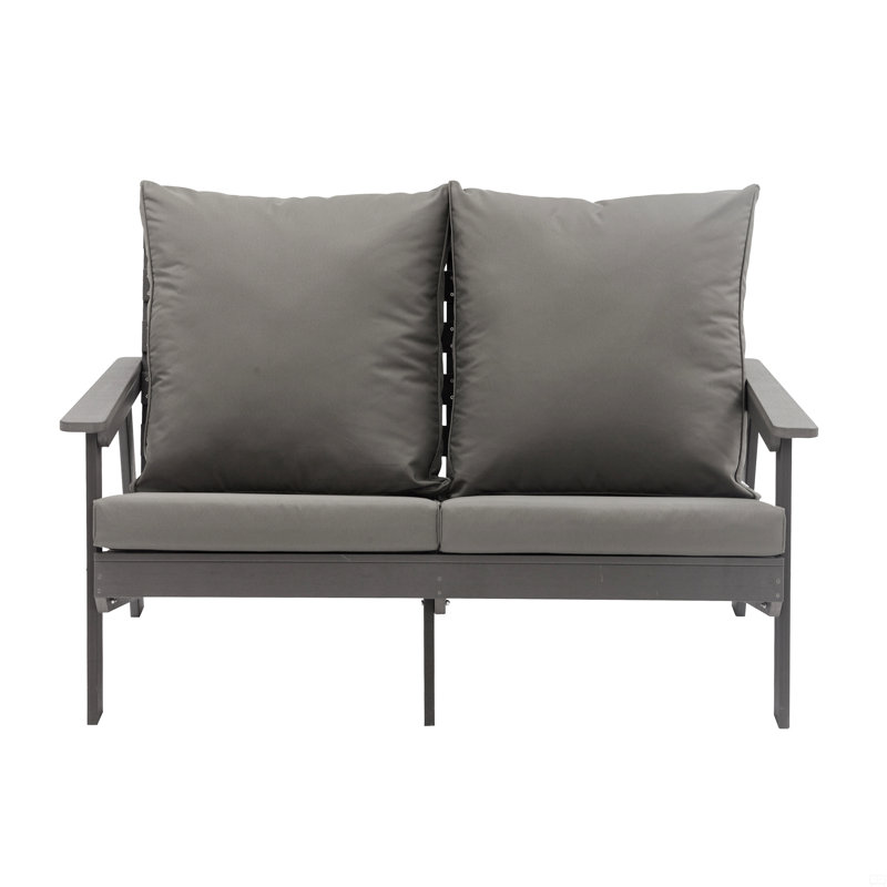 Patio Sofa Outdoor Loveseat Sofa 2-Seater