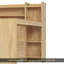Lit de jour en bois avec tablettes de rangement, lit multifonctionnel avec lit gigogne et bureau d'étude-894267287-894267284