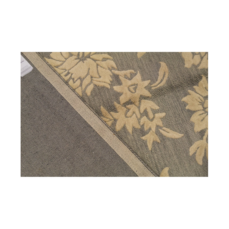 Wool Floral Area Rug
