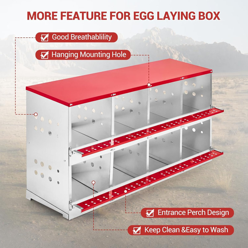 0.6mm Galvanized Steel Nesting Boxes